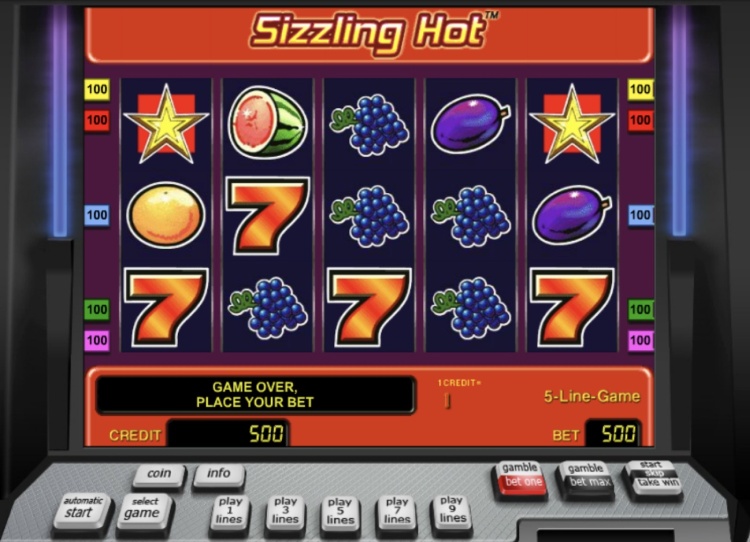 Игровые аппараты «Sizzling Hot» в казино GMSlots
